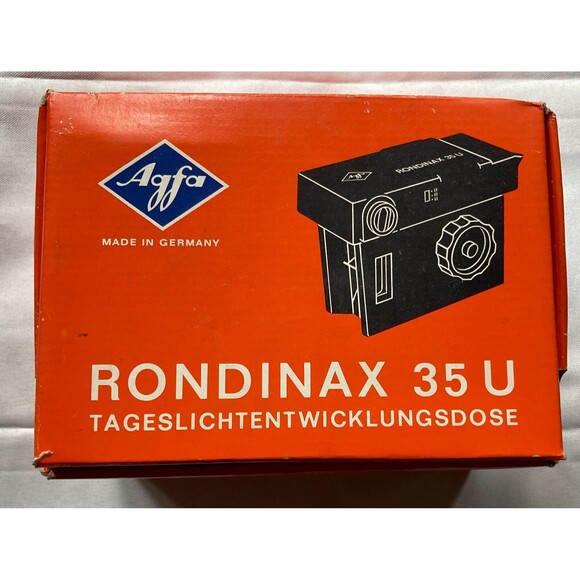 AGFA Rondinax 35 U Daylight Film Developing Tank For 35mm Film TYPE 6452 - Picture 1 of 15